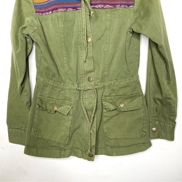 Jen’s Pirate Booty for Free People Green Parka Utility Jacket - Picture 14 of 16